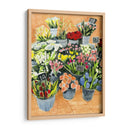 Floristería De La Calle Ii - Jacob Green | Cuadro decorativo de Canvas Lab