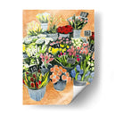 Floristería De La Calle Ii - Jacob Green | Cuadro decorativo de Canvas Lab