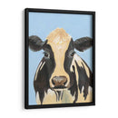 Vaca-Don Bleu Ii - Regina Moore | Cuadro decorativo de Canvas Lab