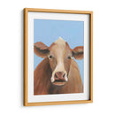 Vaca-Don Bleu Iv - Regina Moore | Cuadro decorativo de Canvas Lab