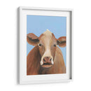 Vaca-Don Bleu Iv - Regina Moore | Cuadro decorativo de Canvas Lab