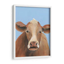 Vaca-Don Bleu Iv - Regina Moore | Cuadro decorativo de Canvas Lab