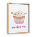 Cupcake De San Valentín I - Victoria Borges | Cuadro decorativo de Canvas Lab