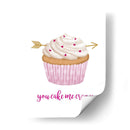 Cupcake De San Valentín I - Victoria Borges | Cuadro decorativo de Canvas Lab