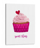 Cupcake De San Valentín Ii - Victoria Borges | Cuadro decorativo de Canvas Lab