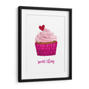 Cupcake De San Valentín Ii - Victoria Borges | Cuadro decorativo de Canvas Lab
