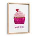 Cupcake De San Valentín Ii - Victoria Borges | Cuadro decorativo de Canvas Lab