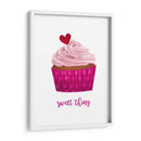 Cupcake De San Valentín Ii - Victoria Borges | Cuadro decorativo de Canvas Lab