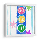 Brillo Brillante Graduado Ii - June Erica Vess | Cuadro decorativo de Canvas Lab