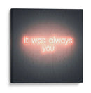 Neon Love Iii - Grace Popp | Cuadro decorativo de Canvas Lab