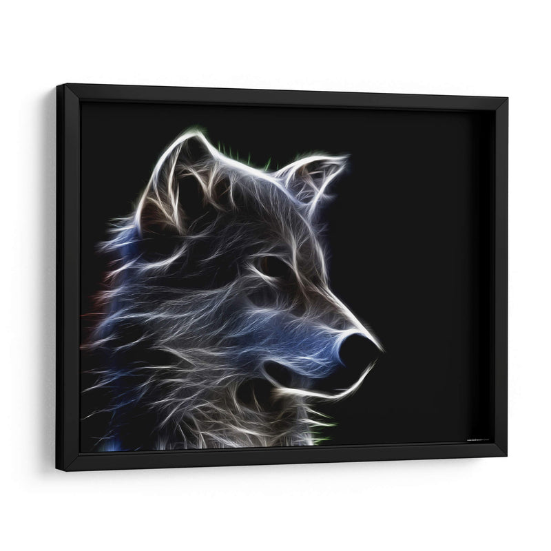 Lobo eléctrico | Cuadro decorativo de Canvas Lab