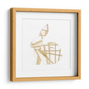 Conejo Geométrico Iii - Jennifer Goldberger | Cuadro decorativo de Canvas Lab