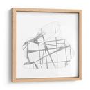 Conejo Geométrico En Plata I - Jennifer Goldberger | Cuadro decorativo de Canvas Lab