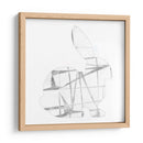 Conejo Geométrico En Silver Ii - Jennifer Goldberger | Cuadro decorativo de Canvas Lab