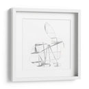 Conejo Geométrico En Silver Ii - Jennifer Goldberger | Cuadro decorativo de Canvas Lab