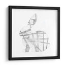 Conejo Geométrico En Silver Iii - Jennifer Goldberger | Cuadro decorativo de Canvas Lab