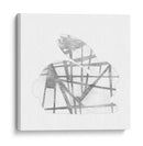 Conejo Geométrico En Silver Iv - Jennifer Goldberger | Cuadro decorativo de Canvas Lab