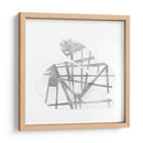 Conejo Geométrico En Silver Iv - Jennifer Goldberger | Cuadro decorativo de Canvas Lab