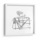 Conejo Geométrico En Silver Iv - Jennifer Goldberger | Cuadro decorativo de Canvas Lab