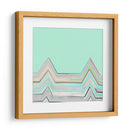 Aqua Zig Zag I - Thomas Brown | Cuadro decorativo de Canvas Lab
