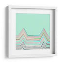 Aqua Zig Zag I - Thomas Brown | Cuadro decorativo de Canvas Lab