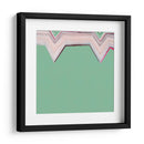 Aqua Zig Zag Iii - Thomas Brown | Cuadro decorativo de Canvas Lab