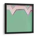 Aqua Zig Zag Iii - Thomas Brown | Cuadro decorativo de Canvas Lab