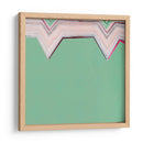 Aqua Zig Zag Iii - Thomas Brown | Cuadro decorativo de Canvas Lab