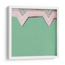 Aqua Zig Zag Iii - Thomas Brown | Cuadro decorativo de Canvas Lab