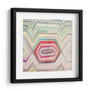 Aqua Zig Zag Iv - Thomas Brown | Cuadro decorativo de Canvas Lab