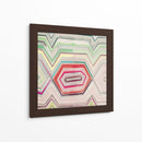 Aqua Zig Zag Iv - Thomas Brown | Cuadro decorativo de Canvas Lab