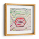Aqua Zig Zag Iv - Thomas Brown | Cuadro decorativo de Canvas Lab