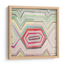Aqua Zig Zag Iv - Thomas Brown | Cuadro decorativo de Canvas Lab