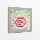 Aqua Zig Zag Iv - Thomas Brown | Cuadro decorativo de Canvas Lab