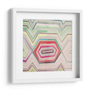 Aqua Zig Zag Iv - Thomas Brown | Cuadro decorativo de Canvas Lab