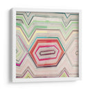 Aqua Zig Zag Iv - Thomas Brown | Cuadro decorativo de Canvas Lab