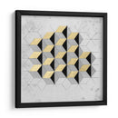 Geometría Dorada I - Naomi McCavitt | Cuadro decorativo de Canvas Lab