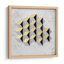 Geometría Dorada I - Naomi McCavitt | Cuadro decorativo de Canvas Lab