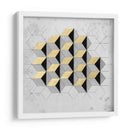 Geometría Dorada I - Naomi McCavitt | Cuadro decorativo de Canvas Lab