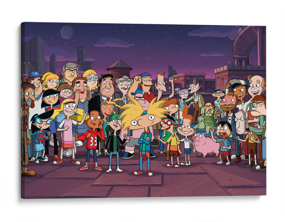 La Pandilla de Arnold | Cuadro decorativo de Canvas Lab