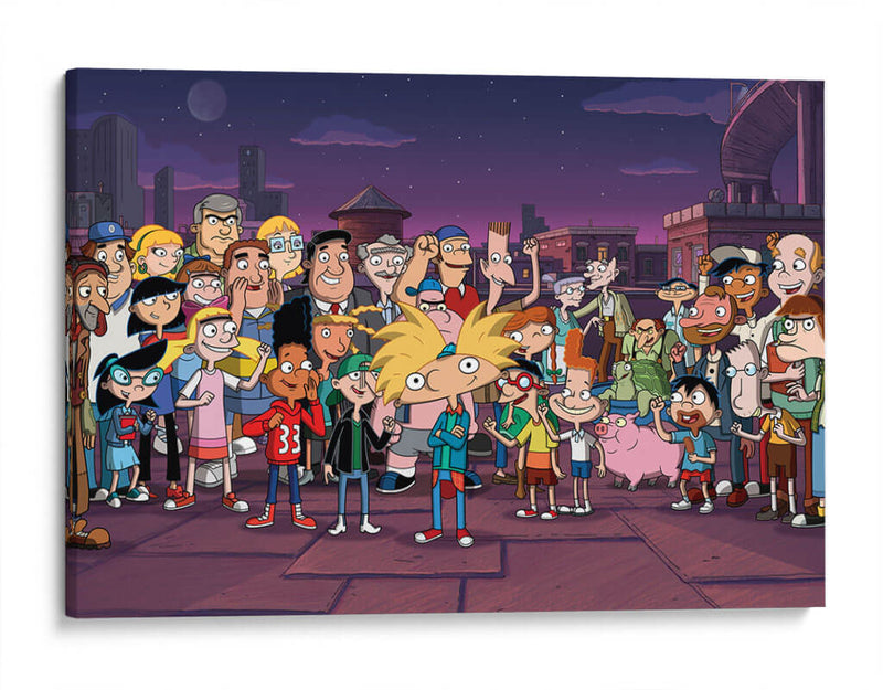 La Pandilla de Arnold | Cuadro decorativo de Canvas Lab
