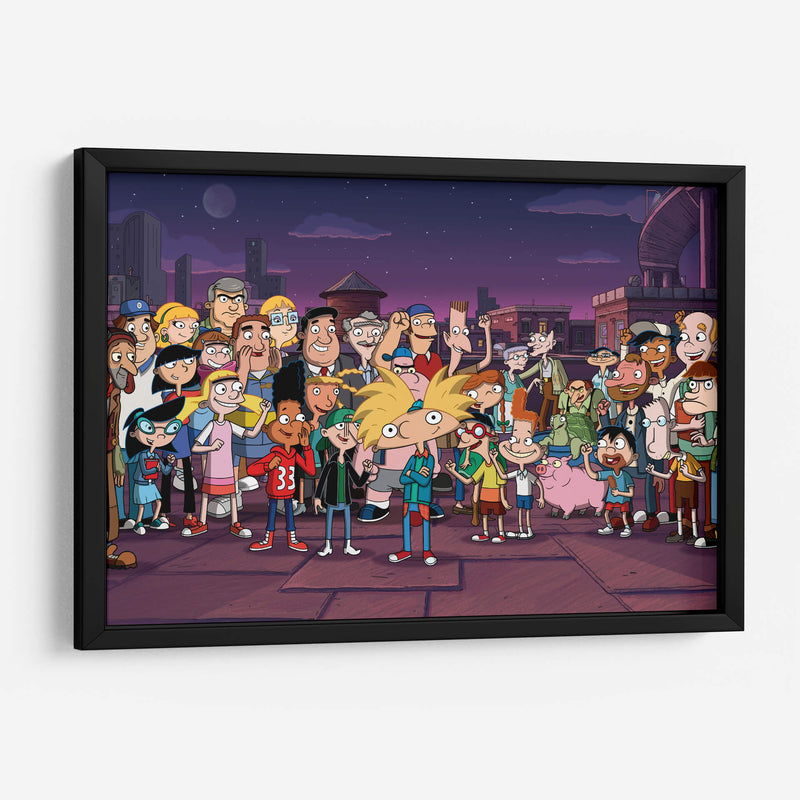 La Pandilla de Arnold | Cuadro decorativo de Canvas Lab