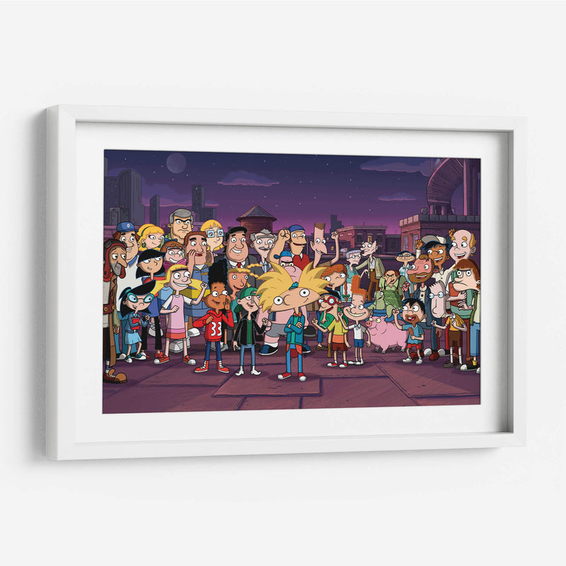 La Pandilla de Arnold | Cuadro decorativo de Canvas Lab