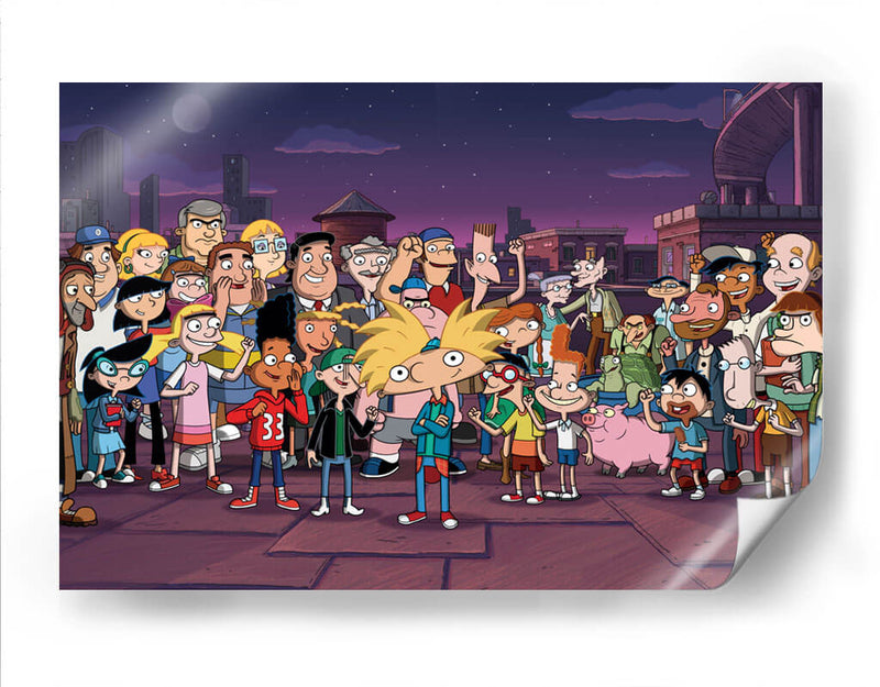 La Pandilla de Arnold | Cuadro decorativo de Canvas Lab