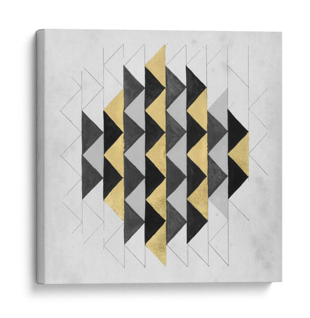 Geometría Dorada Iv - Naomi McCavitt | Cuadro decorativo de Canvas Lab