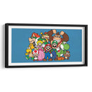 Mario y sus Amigos | Cuadro decorativo de Canvas Lab