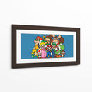 Mario y sus Amigos | Cuadro decorativo de Canvas Lab