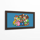 Mario y sus Amigos | Cuadro decorativo de Canvas Lab