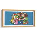 Mario y sus Amigos | Cuadro decorativo de Canvas Lab