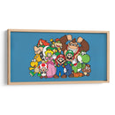 Mario y sus Amigos | Cuadro decorativo de Canvas Lab